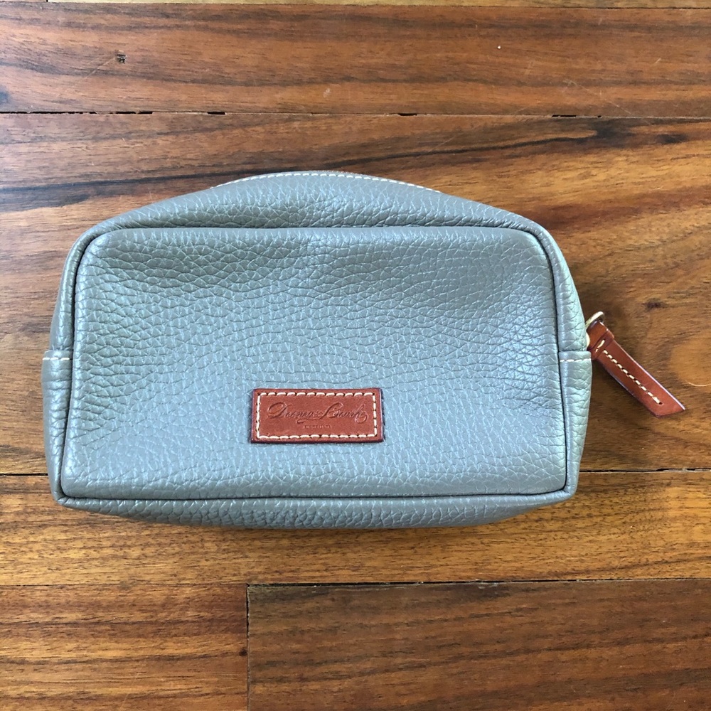 Dooney & Bourke gray cosmetic pouch